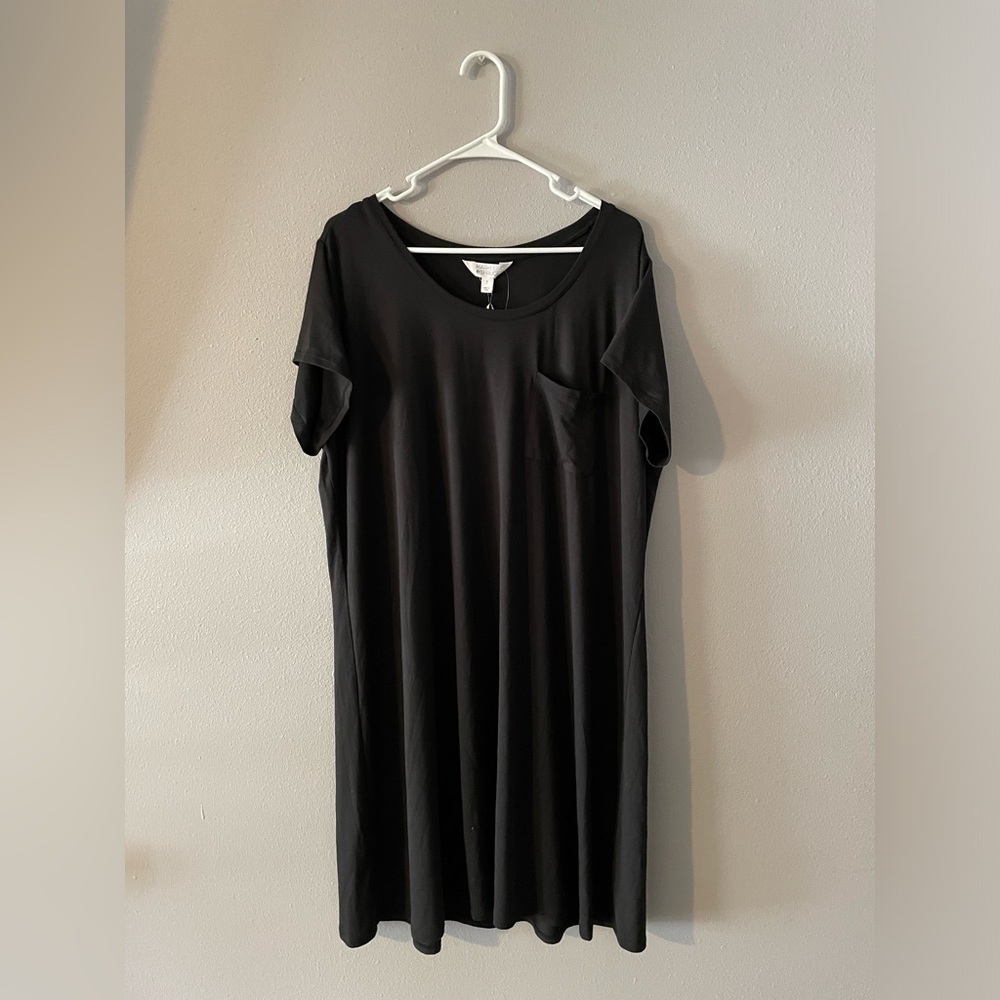Black T-Shirt Dress